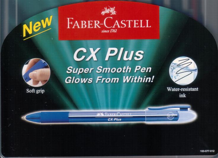 FABER-CASTELL CX PLUS BALL PEN 0.7