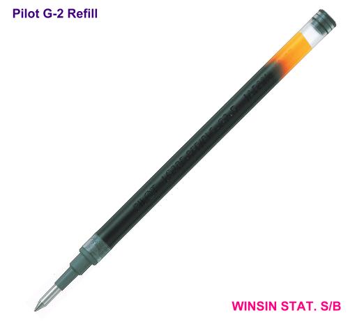 PILOT GEL INK G-2 REFILL 0.7 FINE