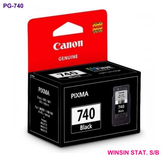 CANON INK CARTRIDGE BLACK 740 8ml PIXMA MG2170/2270