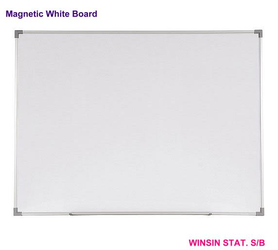 MAGNETIC WHITE BOARD 1.5 X 2 FEET (45 X 60)cm