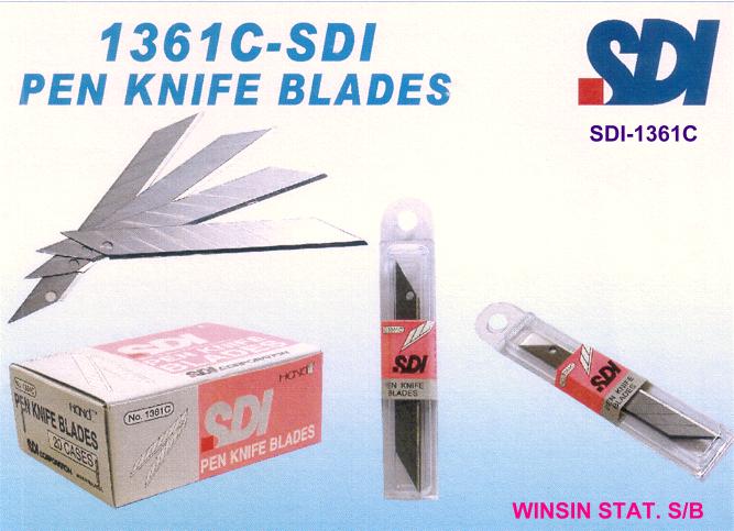 SDI PEN KNIFE BLADES 5s 1361C (30 degree) <20>