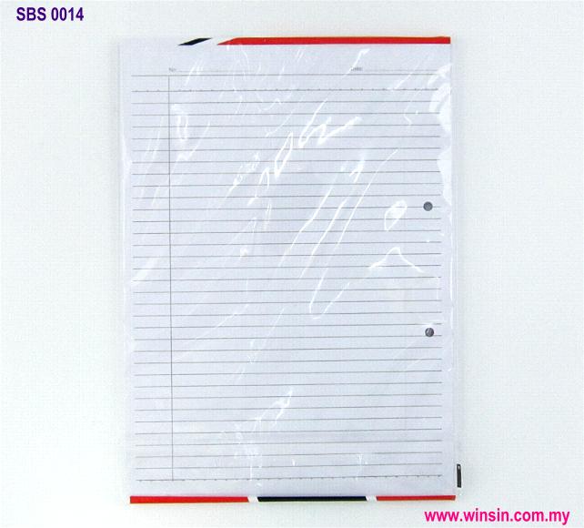STEP BY STEP  FOOLSCAP PAPER A4 70gsm 100 sheets 8mm (Loose sheets) <10-80>