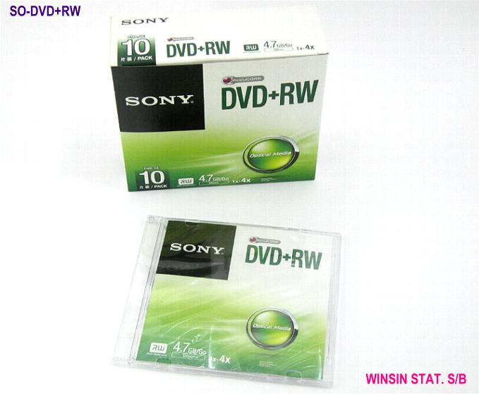 SONY DVD+RW 4.7GB/120min 1X-4X With CASE <5>