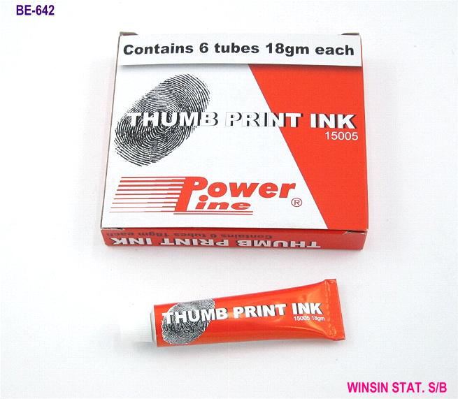 POWER LINE THUMB PRINT INK 18gm BE-642 <6>