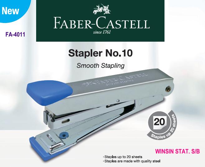 FABER-CASTELL STAPLER No. 10 <12-144>