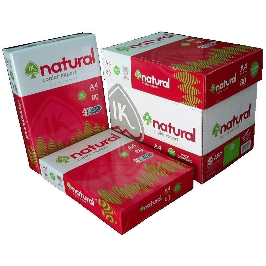IK NATURAL PHOTOCOPY PAPER A4 70gm 500s <5>